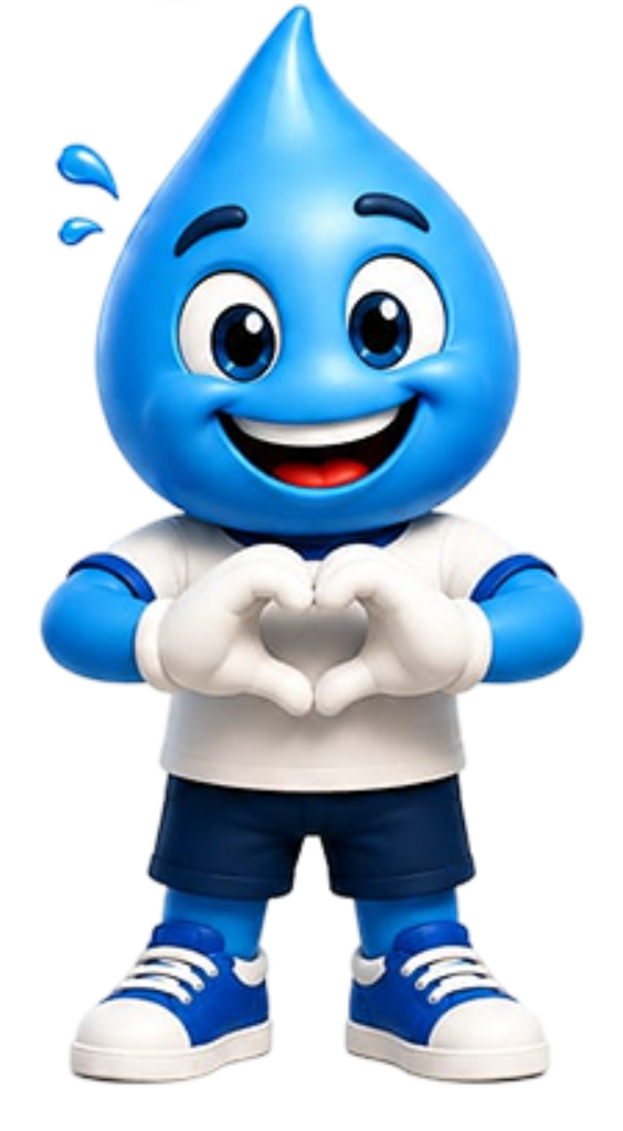 Mascote Água